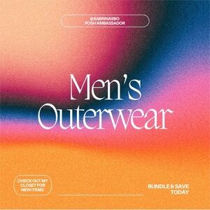 MEN’S OUTERWEAR: JACKETS & COATS